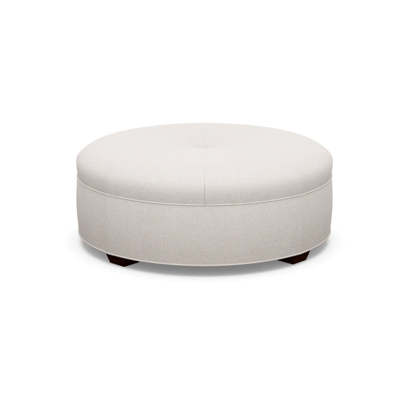 Round Ottoman, Walnut, 8240-70