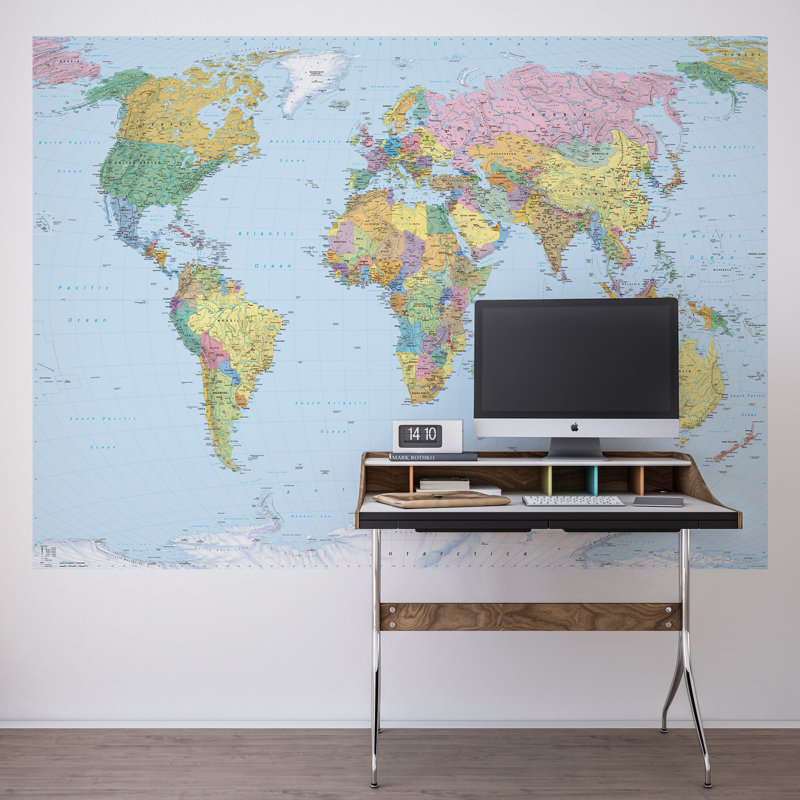 Celestyn Maps Wall Mural