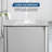 15 L Kitchen Step Trash Can, 4 Gallon Narrow Stainless Steel Waste Bin with Soft-Close Lid, Rectangle Rubbish Bin with Removable Inner Bucket