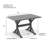 Modern Beige 30" H x 48" W Dining Table with Durable Craftsmanship-17559908
