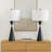 Warrnambool 28" Modern Glam Black Metal Table Lamp with USB Port-882199693
