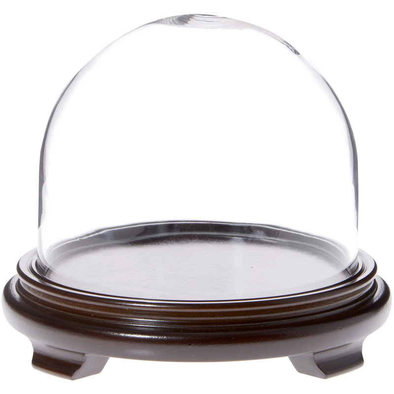 Keiche Cloche, Base en placage de bois de noyer