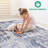 Grey / Denim / Abstract Runner Rug-9165713