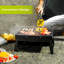 ROYALFORD 35cm W Portable Charcoal Grill