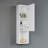 Elaris 9" Wall-Mounted Bathroom Cabinet-2069897718