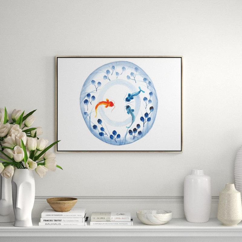 Visions IV Print by Helen Parker, 31.5" H x 41.5" W x 1.5" D, Image Brush Gel