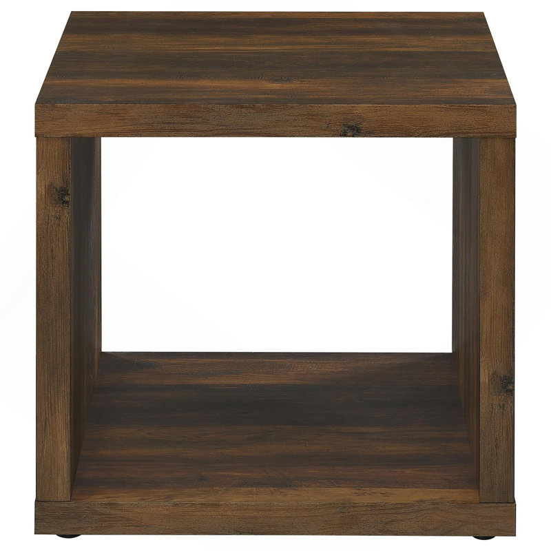 Table de bout d'appoint Flint, Brun