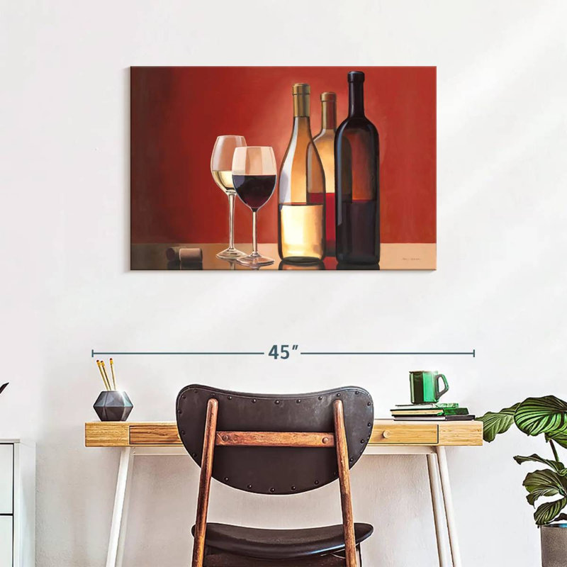 Yarlin Wine Trio, 24" H x 36" W
