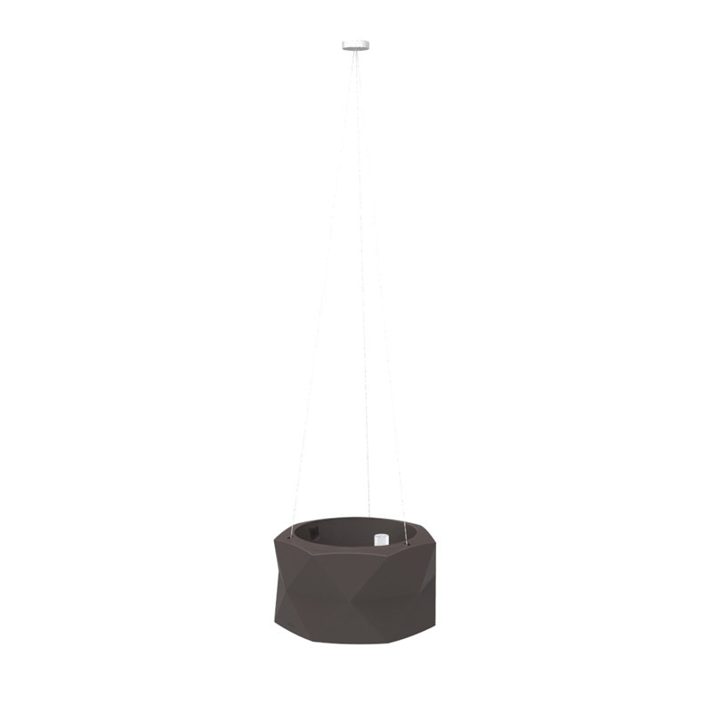 Marquis Resin Hanging Planter, Bronze
