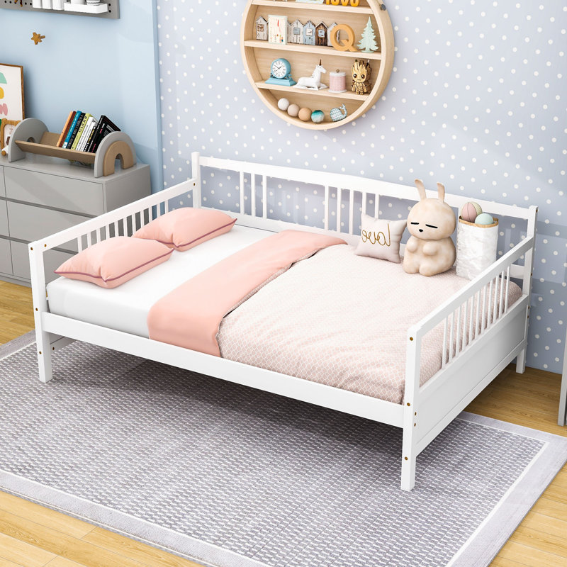 Full Size Daybed with Dual-Use Design, White