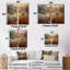 «Sunset Wildflower Serenade», art mural sur toile traditionnel-114708985-114708986-114708988