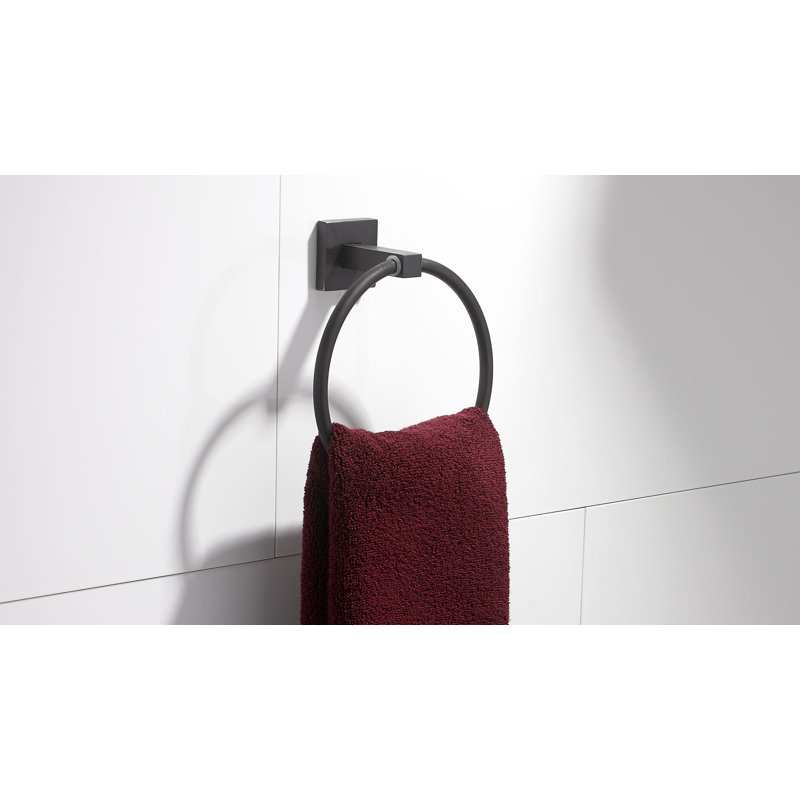Palisadess Towel Ring, Brushed Oil-Rubbed Bronze
