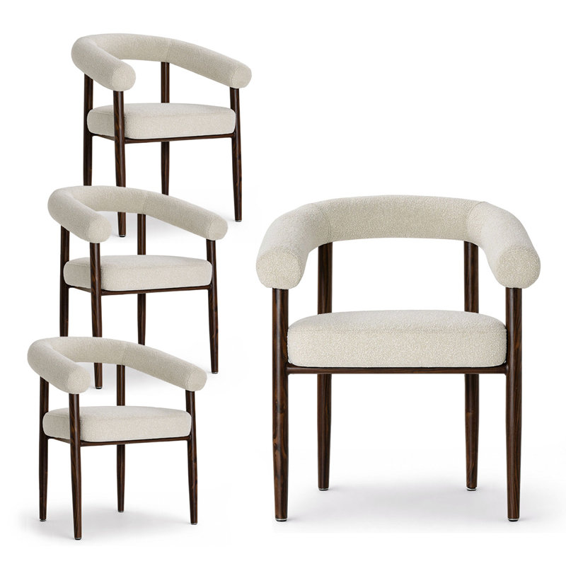 Chaises de salle à manger rembourrées Modern