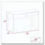 Black Wengue 2-Drawer Computer Desk