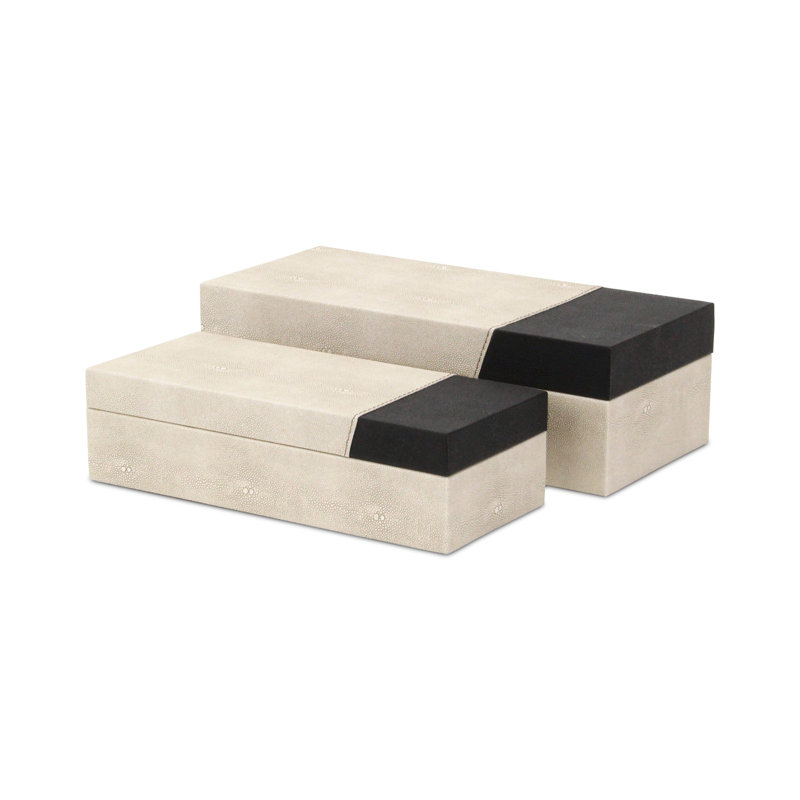 Ensemble de boîtes rectangulaires Celesti