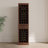 Modular 32 Bottle Wine Bar Buffet Cabinet