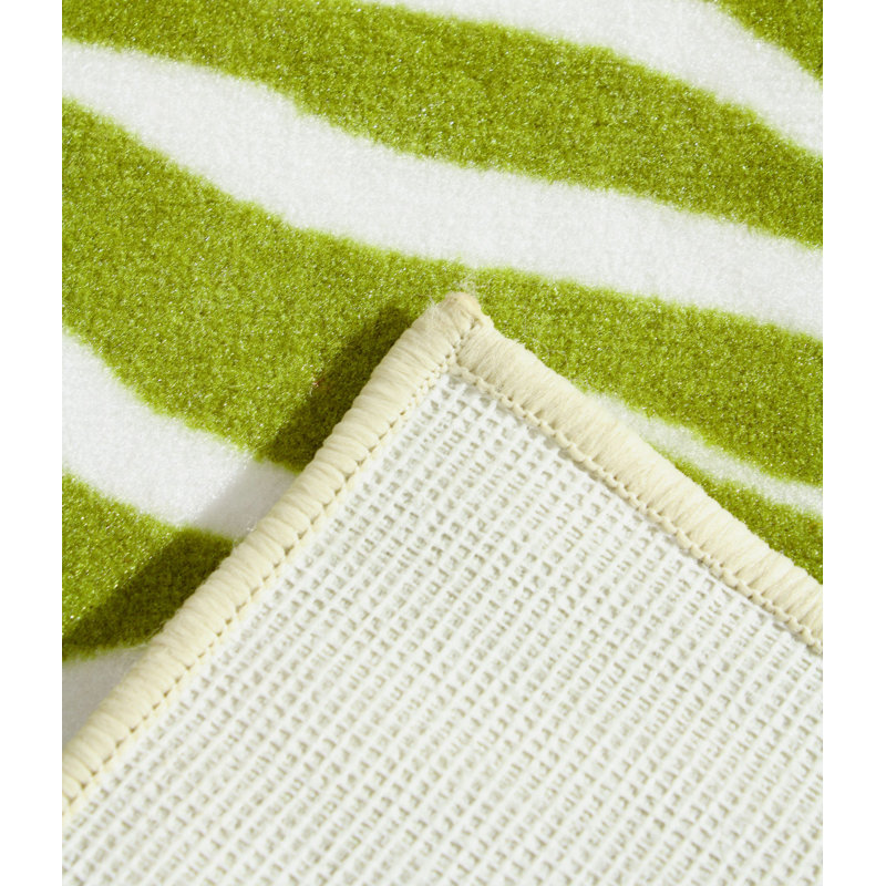 Tapis à motif zébré, Rectangulaire 9 pi x 11 pi