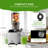 WHALL - Cold Press Juicer Machine, Slow Juicer, High Juice Yield, Stainless Steel Masticating Juicer