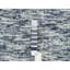 Tapis oriental moderne en laine bleu tissé à la main 12 pi x 12 pi Striae AA2CB2C9CC74475BB08B88A309F762B5