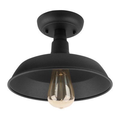 Éclairage de plafond d'extérieur 1 lumière surr.
