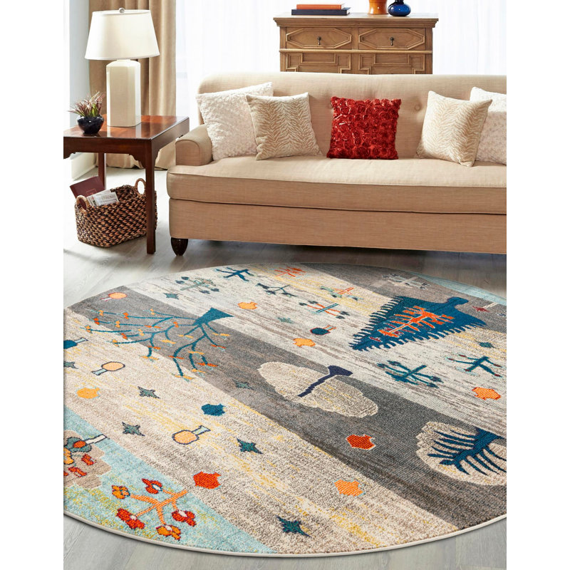 Tapis Laureano, Rond 7 pi 1 po