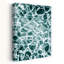 Art mural abstrait turquoise-129142048