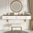 Wall-Mounted Vanity Table With Drawer