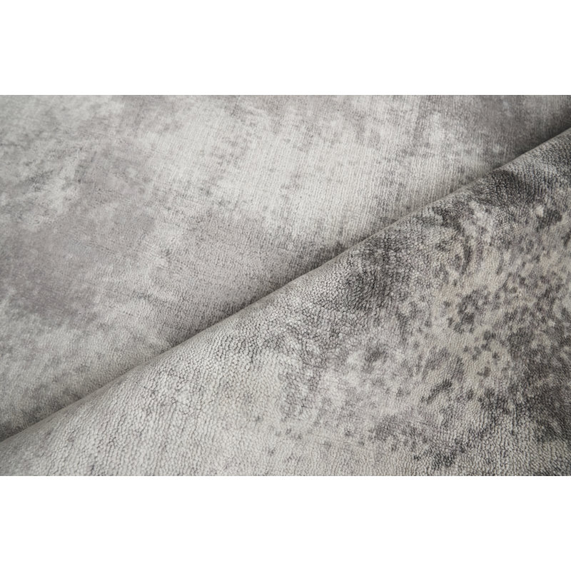 Antolini Abstract Area Rug in Gray, Rectangle 6' x 9'