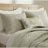 Breathable Cotton Full Queen Bedding Sets, Modern Sage For Home