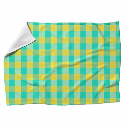 Machine Printed Throw Blanket