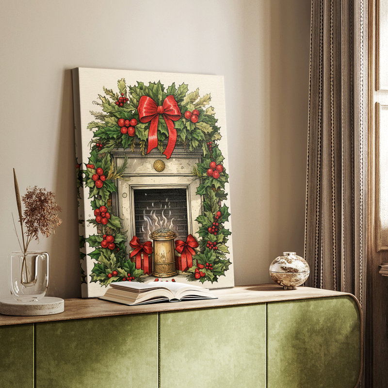 Christmas Holiday Art CDLII - Galerie Cavas sur mesure, H 18 po x l 12 po