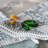 over&back Hand-Shaped Glass Napkin Rings - Decorative Dining Table Decor-102477720