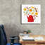 «Organic Tea 4» par Farida Zaman, art mural sur toile, 26 po x 26 po