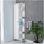 Armoire à linge blanche à 5 tablettes-1194823786