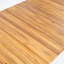 Table de salle à manger d'extérieur en bois d'acacia de L 79 po