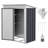 5 ft. W x 3 ft. D Metal Lean-To Storage Shed-86684181