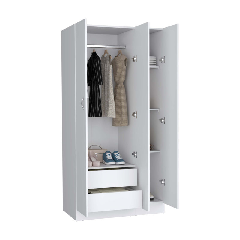 Armoire Wardrobe With 3-Doors