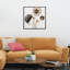Accessoire mural décoratif en métal fait à la main, 21,7 po x 2,0 po x 21,7 po | Fabrication 100% métal, épaisseur: 0,03 pouce | Conception unique peinte à la main, parfaite pour la décoration intérieure et les amateurs d'art, pièce décorative a