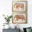 Éléphant sagesse I - ensemble de 2 cadres photo-852402539-852402541