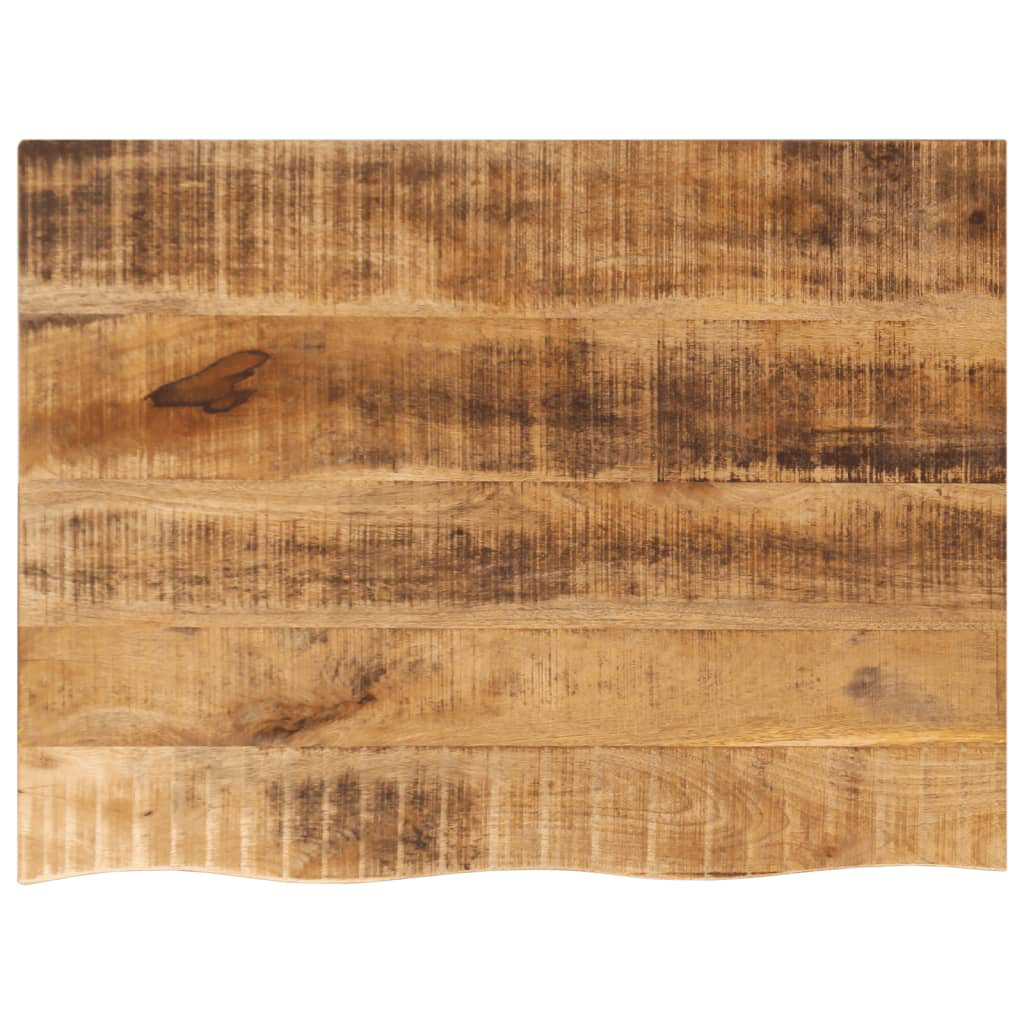 vidaXL Table Top Live Edge Solid Wood Rough Mango