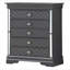 Coffre Verona G6702-CH, noir métallique-1078215822