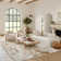 Bordas Machine Woven Abstract Area Rug