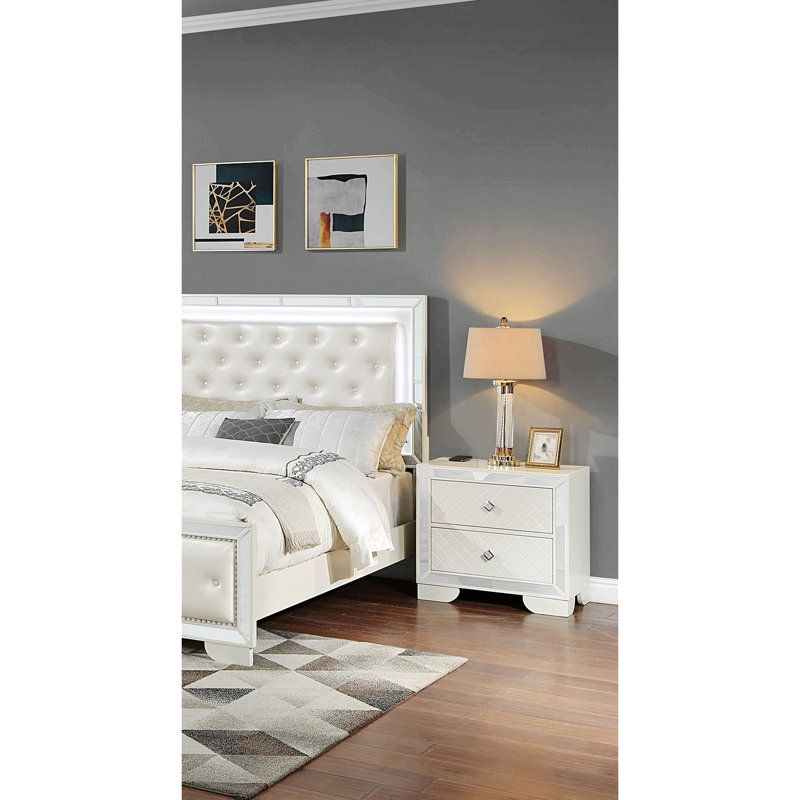 Table de chevet en bois Classic