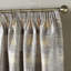 Auberon Reflective Pencil Pleat Room Darkening Curtains-962250406-962220996