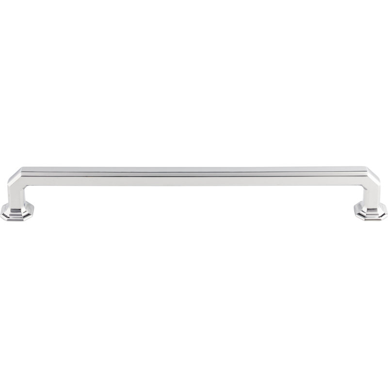 Emerald Bar pull, Polished Chrome, 9" Center to Center