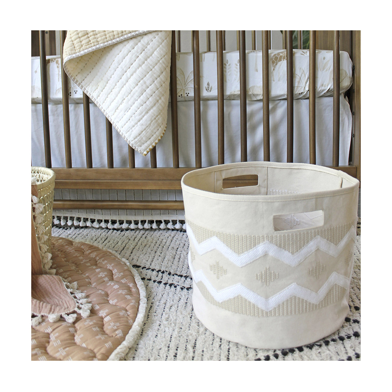 Handmade 100% Cotton Storage Bin