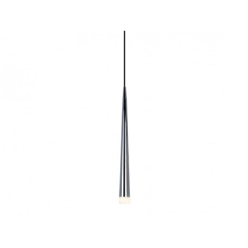 Stylo 1 - Light Chrome Bell Pendant, Chrome