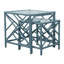 Chippendale Glass Nesting End Table-118804162