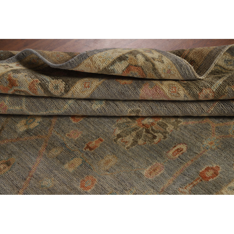 Vegetable Dye Oushak Turkish Area Rug