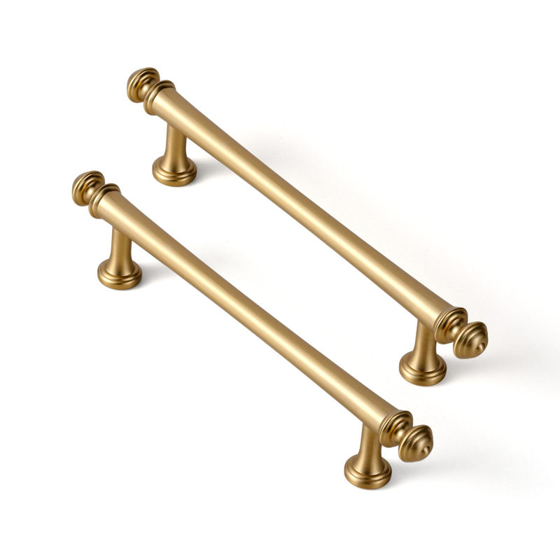 Gracieuses poignées d'armoire, 5", Champagne champagne